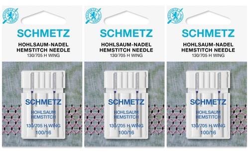 Schmetz Hemstitch / Wing Sewing Machine Needles x2, Size 100/16 -BUY 2, 3rd FREE - Picture 4 of 4