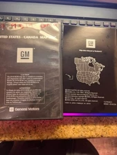 Genuine GM General Motors GPS Map Navigation DVD  USA CANADA book and case only