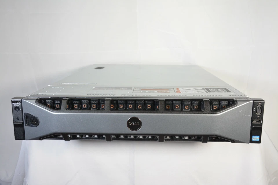 DELL PowerEdge R730XD Server 2xE5-2680 V4 2.40GHz 18-Core 384GB 24X1.2TB SAS 12G - Image 2 of 4