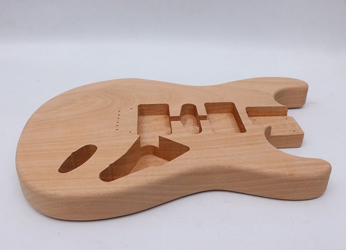 Electric Guitar Body Mahogany Wood HSH Pickups Style Bolt on Heel For DIY - Picture 4 of 6