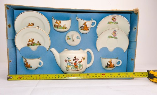 Beswick Disneyland Nursery Tea Set in Original Box - 1950's - Picture 8 of 8