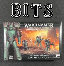 Bits Space Marine MKVI Assault Squad Warhammer 40k 30k Horus Heresy Mark 6