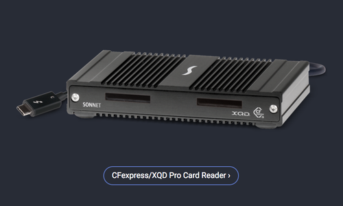 Sonnet SF3 Dual Cfexpress B / XQD Thunderbolt 3 Pro Reader