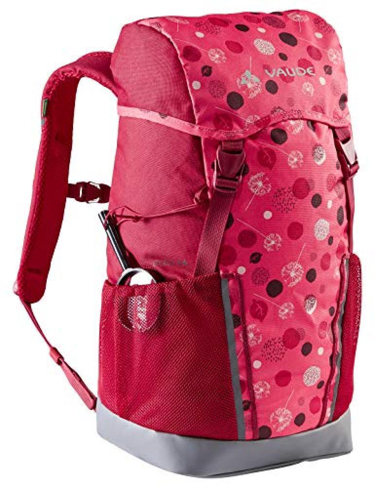 (TG. Taglia unica) VAUDE 15477 Unisex - Bambini Zaini 10-14L, Bright Pink/Cranbe