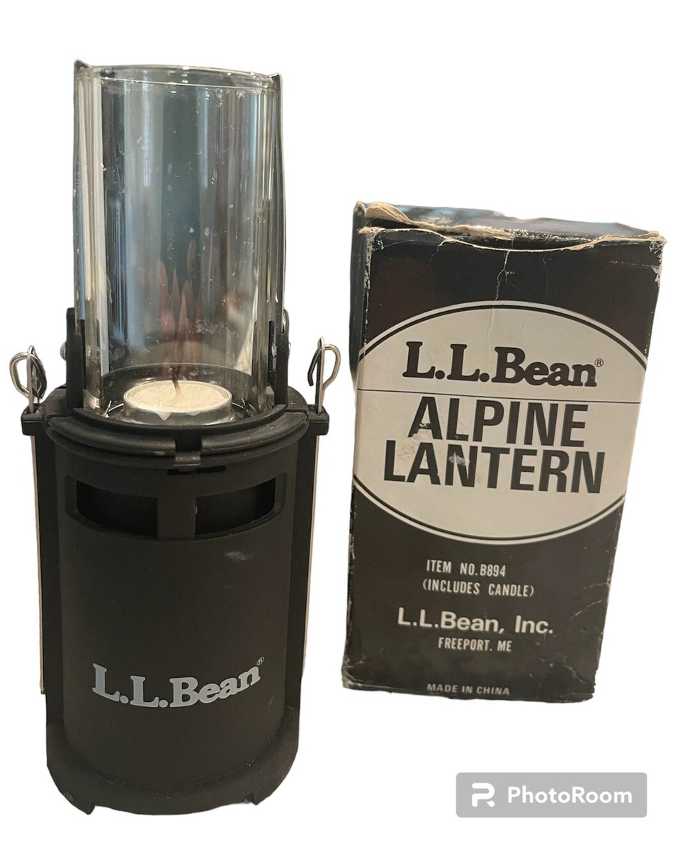 L.L. Bean Alpine Candle Lantern #B894 Hike Camping Alt Light