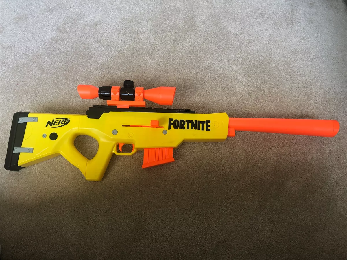 Nerf Fortnite BASR-L Bolt Action, Clip Fed Blaster, Includes