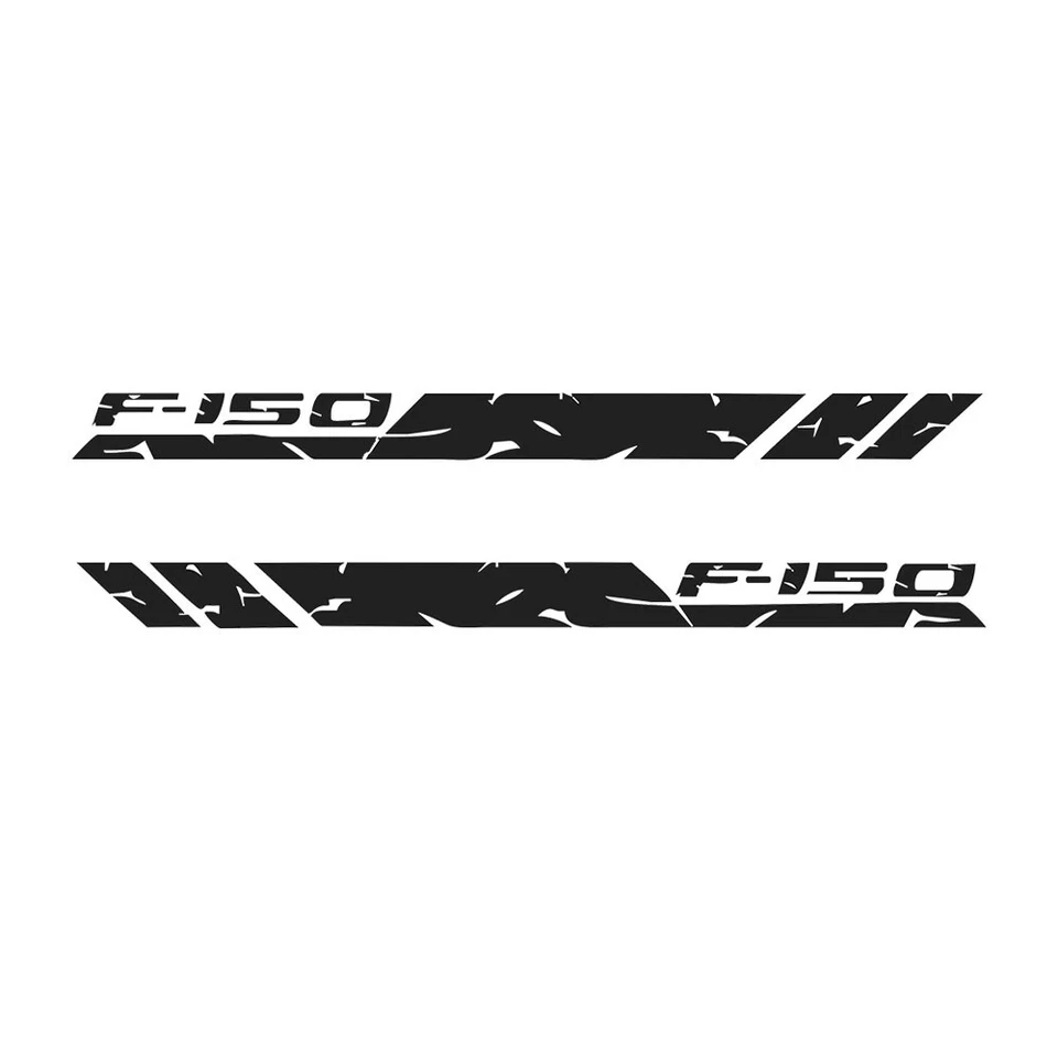 Kit de gráficos calcomanías de vinilo para Ford F150 F-150 puerta lateral deportiva 2 piezas Foto 3 de 4