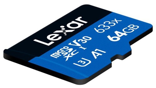 Lexar 64GB micro SDXC Blue series UHS-1 V30 U3 4K 100MB/s A1 (UK Stock) BNIP 633 - Picture 4 of 24