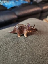 Jaru Plastic Triceratops Dinosaur Figure- 2.5 Inches