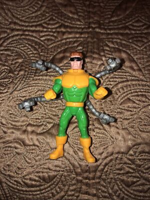 1995 4'' Marvel Spider-Man Doctor Octopus Otto Octavius DR DOC OCK Action Figure 