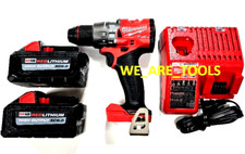 Milwaukee FUEL 2904-20 1/2 Hammer Drill, 2 48-11-1865 6.0 Battery, Charger M18