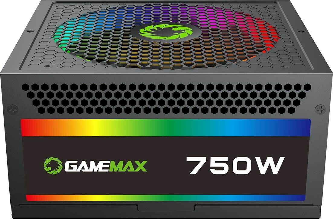 GameMax PSU True Rated 850W RGB Power Supply Fully Modular 80 Plus Gold  Certified with Addressable RGB Light for PC Power Supply - AliExpress