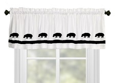 Hippo Zoo Africa Window Valance choice of colors