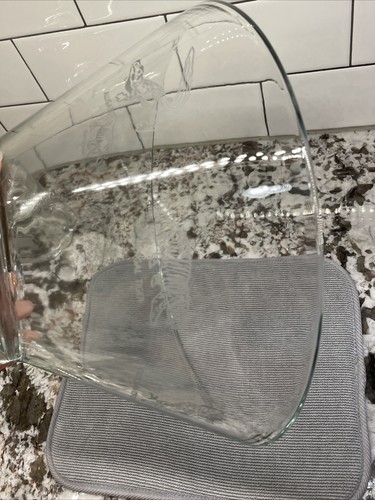Vtg Set Georg Jensen Endangered Species Collection Glass Bowl Cup Etched Animals - Picture 17 of 20
