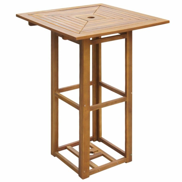 Outdoor Patio Furniture Threshold Wood Square Table Bryant Collection For Sale Online Ebay