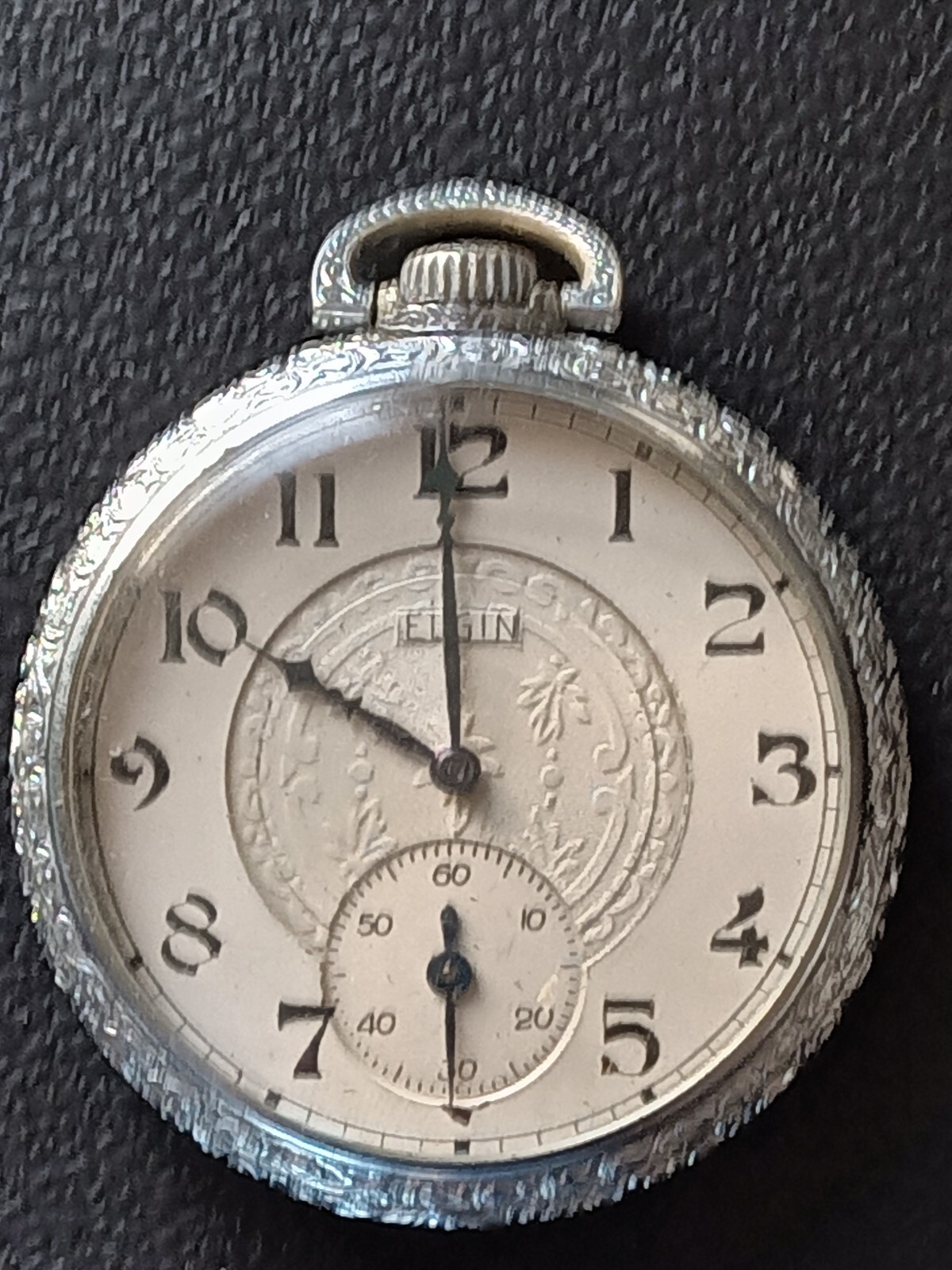 elgin pocket watch Not Running In Good Shape eBay