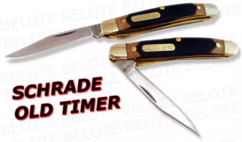 Schrade Old Timer Delrin Mighty Mite Pocket Knife 18OT