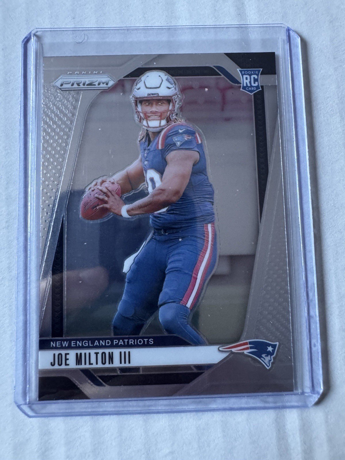 2024 Panini Prizm Joe Milton III #354 Base RC PATRIOTS