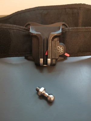 Spider Black Widow Camera Holster Hüfttragesystem Länge 140 Cm Schwarz