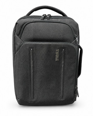 THULE CROSSOVER 2 3203841 BLACK 25L 15.6 LAPTOP BACKPACK TRAVEL WORK CROSSBODY