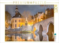 Calvendo Puzzle The Hospital Church And The Old Lahn Bridge At Night | 1000 Piec