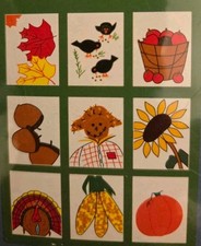 Fall Themed Flag Banner 28 x 40 , Thanksgiving Autumn Harvest