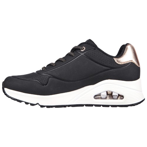 Skechers Mujer Uno Brillo Away Zapatillas Memoria Espuma Zapatos Skech-Air Cuña - Imagen 8 de 26