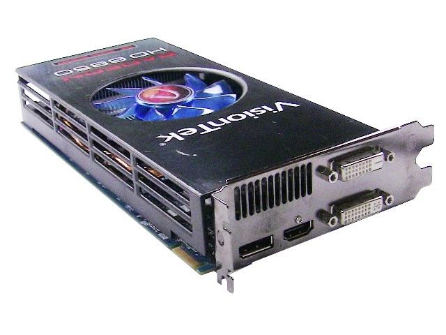 Dell OEM VisionTek Radeon HD 6850 1GB GDDR5 Desktop Video Card 9XD38 69R5D - Image 2 of 3