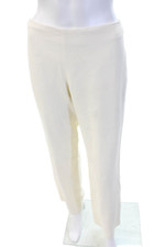Chanel Women Dress Pants White Size 36