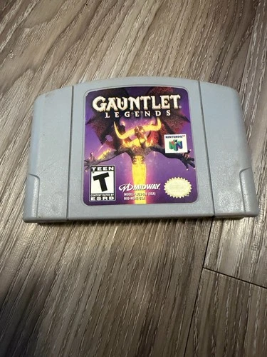 New ListingGAUNTLET LEGENDS  *AUTHENTIC* NINTENDO 64 CARTRIDGE *TESTED* N64 1998 Midway