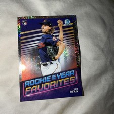 2022 Bowman #ROYF-13 Joe Ryan Rookie of the Year Favorites Mojo Refractor