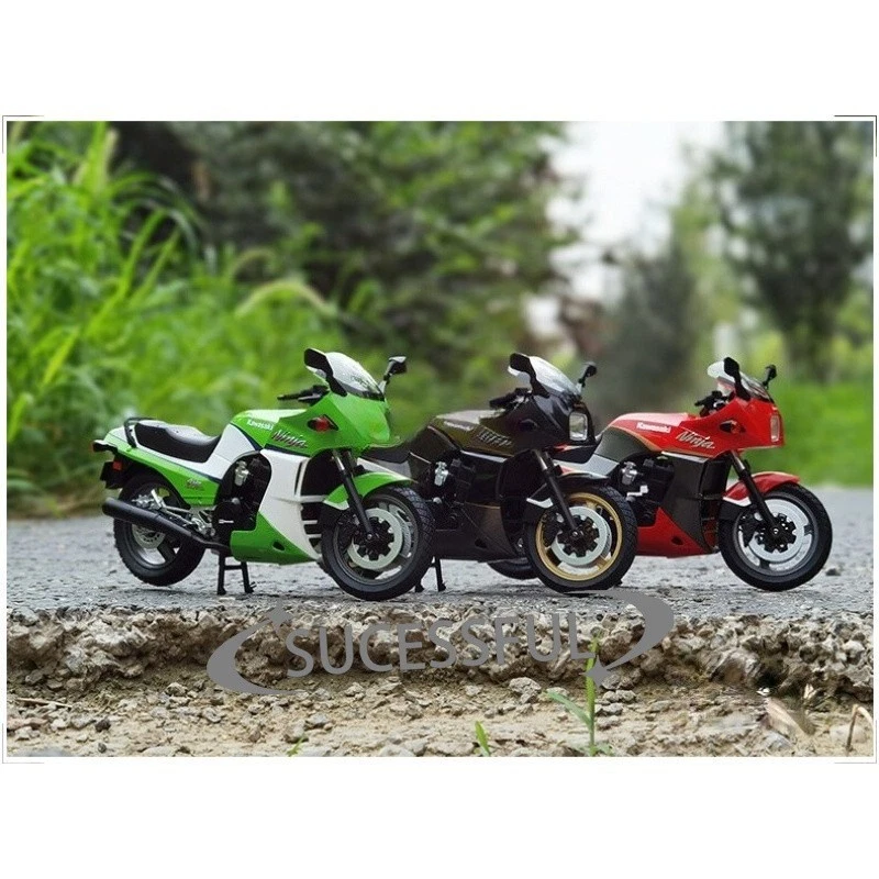 MSZ Kawasaki Ninja H2R A Escala 1:12 – Modelo Die-Cast Negro Para Coleccionistas | Juguete Con Retroceso Para Niños +3 Años