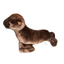Aurora DESTINATION NATION BROWN SEAL SEA LION realisticStuffed Animal PLUSH SOFT