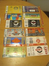 12 Beer Labels - One 12 Year Iowa Craft Brewer - Jalapeno Red Coco Elf Doppel