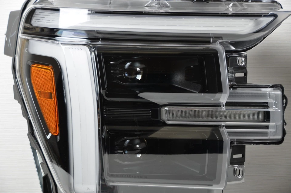 Juego de faros LED platino negro Ford F-150 2024-2025 izquierda derecha F150 par OEM Foto 2 de 4