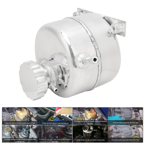 Radiator Overflow Reservoir 1.3L Coolant Expansion Tank For Cooling System - Picture 17 of 22