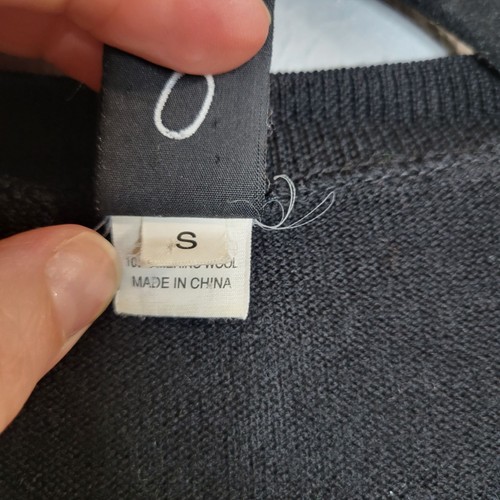 Zero + Marie Cornejo Merino Wool Dark Academia Goth Twee Nerd Cardigan - Bild 5 von 9