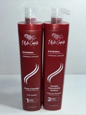 New Ibelli Capelli Ravenna Keratin Hair Set Straightening Step 1 & 2, 33 Oz Each