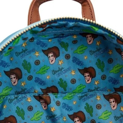 Loungefly Disney Toy Story Woody\'s Round Up Lenticular Mini Backpack Exclusive LOUNGEFLY Disney Toy Story Woody main image 4