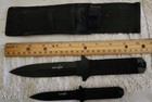 Survivor Two Stainless Survival Knives  12" & 9 "- with nesting case - WOW! — photo 1
