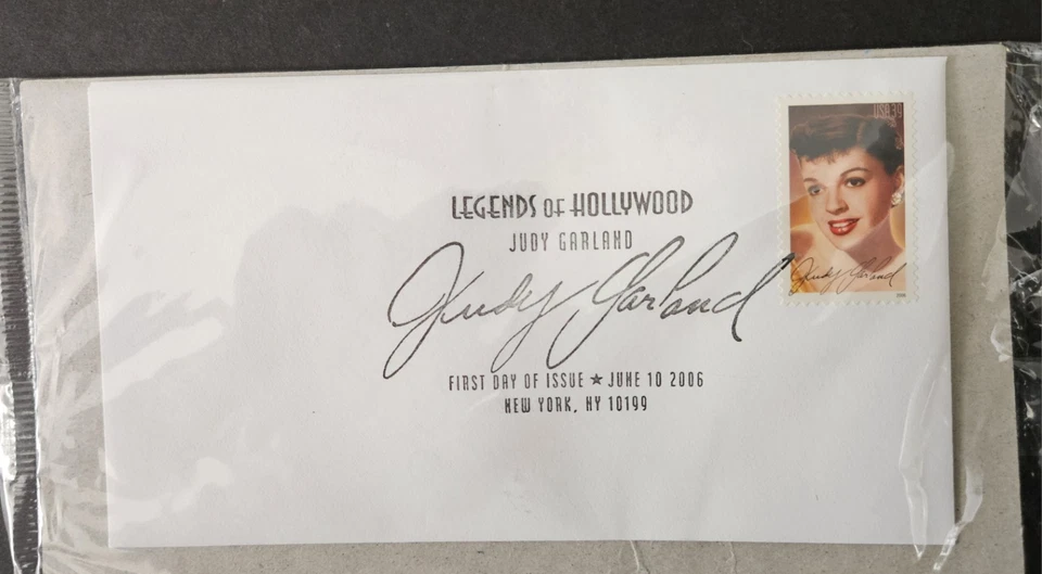 Judy Garland Legends of Hollywood First Day of Issue stamp 2006 Hand Cancelled! - Image 2 of 4