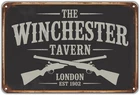 Vintage Tavern Metal Tin Sign Wall Decor for Home Bar Garden 8 x 12 in