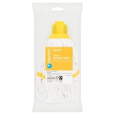 CleanPro 1 Yellow Socket Mop Heavy Duty Cleaning Tool FAST AND FREE DELIVERY