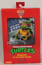Teenage Mutant Ninja Turtles PIZZA CLUB RAPHAEL IS COOL BUT RUDE NECA Figure