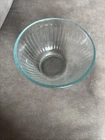 Pyrex 7401-S Aqua Tint Clear Ribbed Replacement Mixing Bowl Glass 3 Cup 750ml