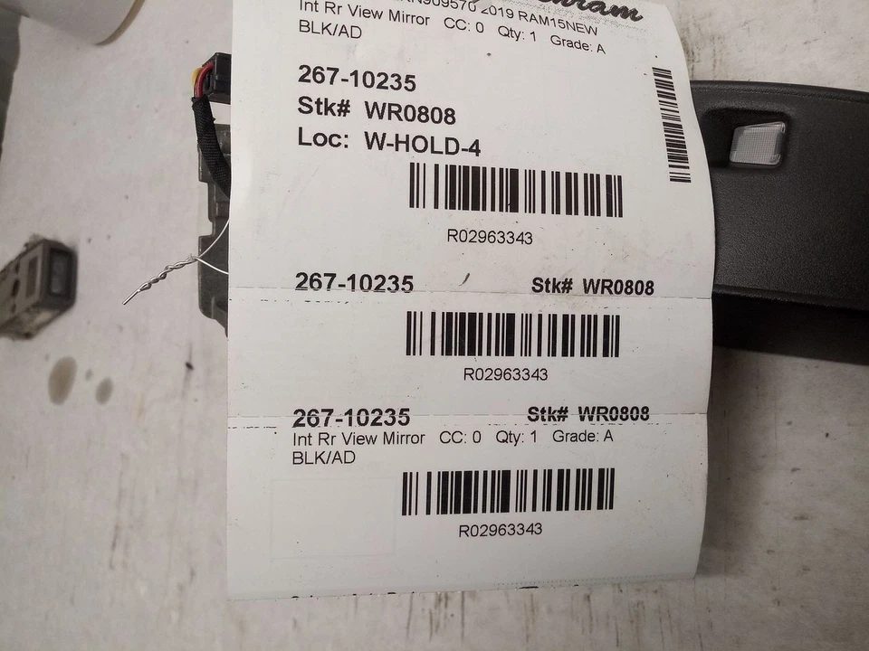 Espejo retrovisor 68312206AA compatible con 19-24 Ram 1500 2963343 Foto 3 de 4