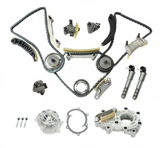 Timing Chain Kit Oil Pump Water Pump VTC Solenoid For 2007-2016 Cadillac Suzuki