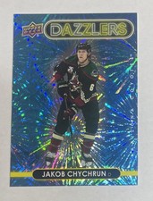 2021-22 Upper Deck #DZ-3 Jakob Chychrun Dazzlers Blue UD Series 1 🏒🔥