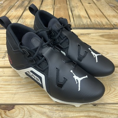 Jordan Alpha Menace Pro 3 Oklahoma Sooners PE Football Cleats Mens 12W New