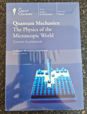 The Great Courses - Quantum Mechanics  DVD & Guidebook  NEW